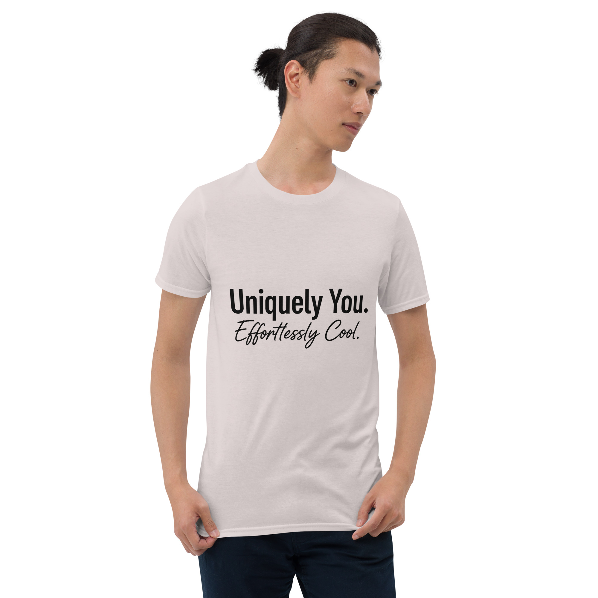 the "uniquely you. effortlessly cool." design has a sleek, minimalist aesthetic that pairs perfectly with a versatile staple. here is a custom tailored product listing for this specific design. the "uniquely you. effortlessly cool." design has a sleek, minimalist aesthetic that pairs perfectly with a versatile staple. here is a custom tailored product listing for this specific design.